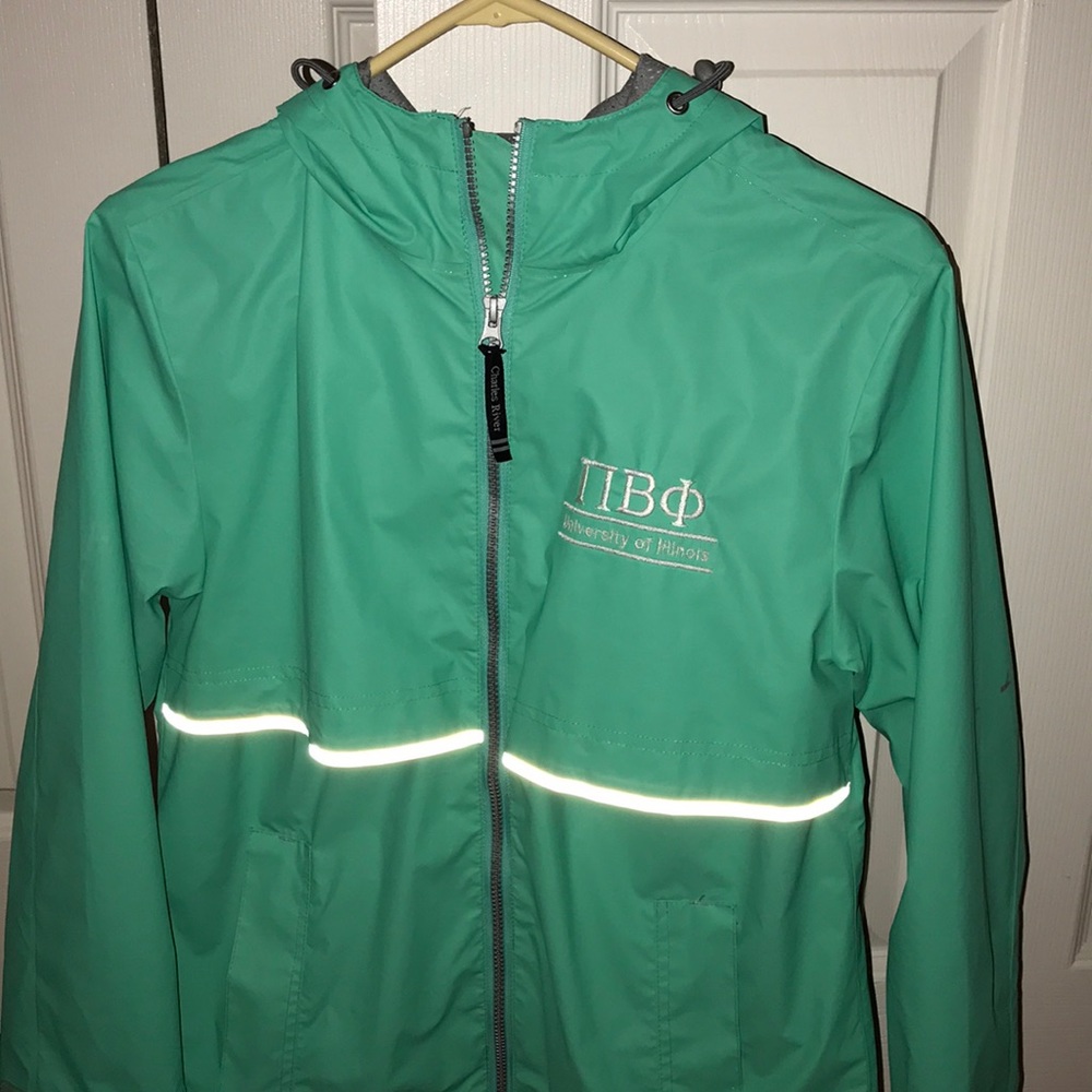 Pi Beta Phi rain jacket
